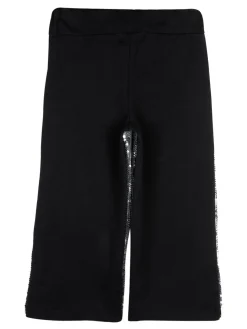 Molecola Pantaloni palazzo con paillettes