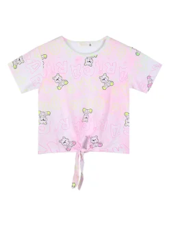 Mono Star Completo da bambina gonna in tulle + t-shirt