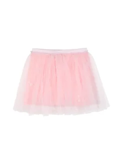 Mono Star Completo da bambina gonna in tulle + t-shirt