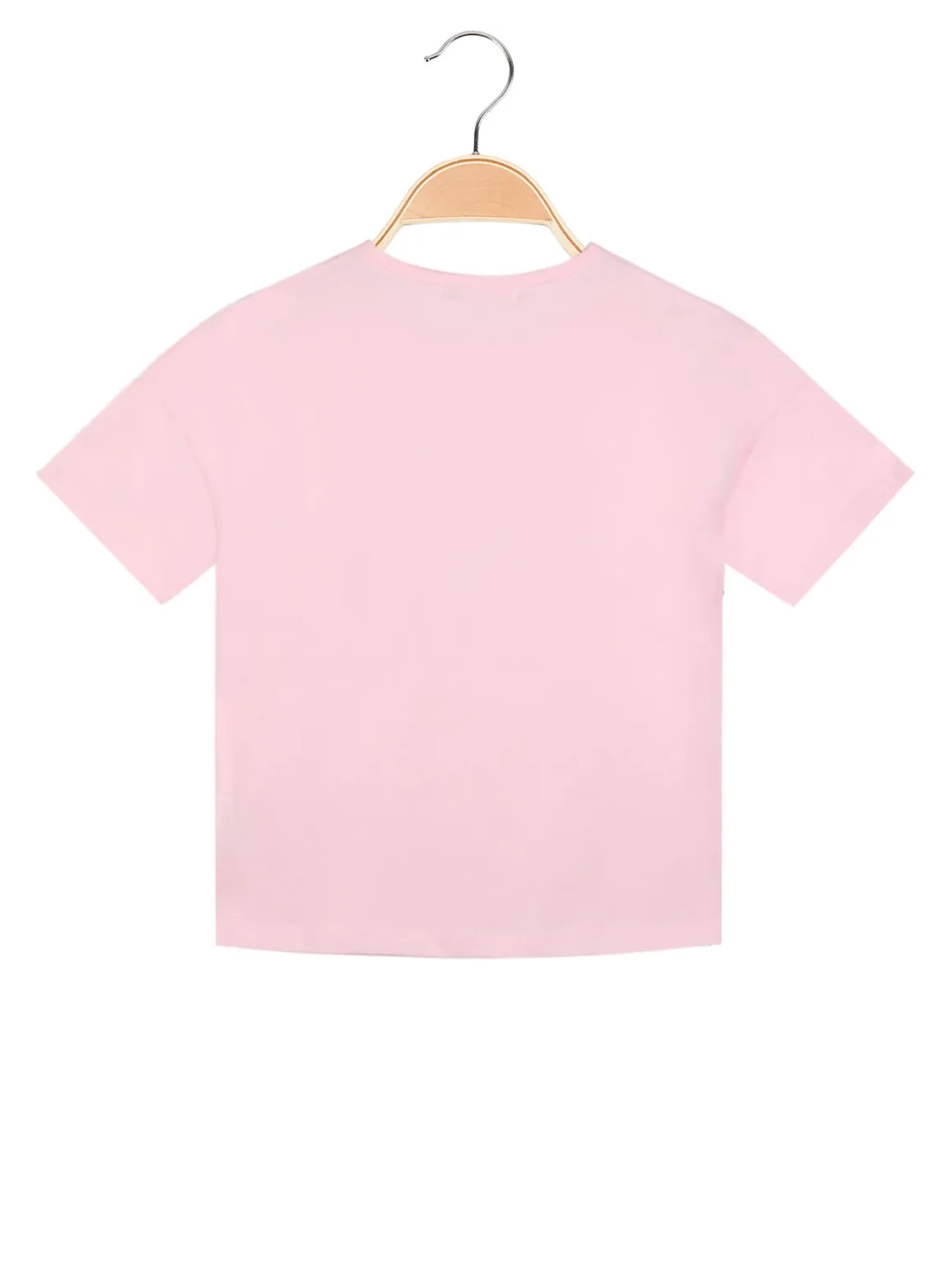 Mono Star T-shirt manica corta da bambina con strass
