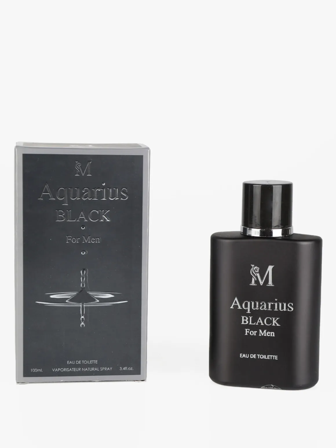 Montage Brands 100 ml AQUARIUS BLACK profumo uomo