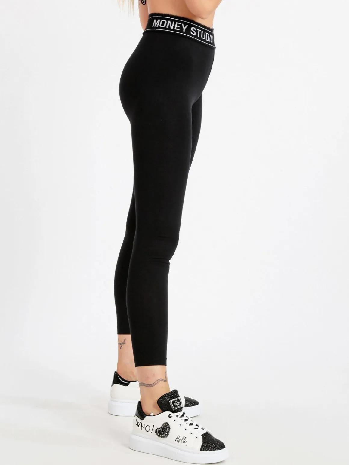 Monte Cervino Leggings donna in cotone