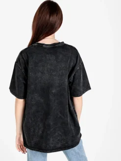 Monte Cervino Maxi t-shirt donna oversize con stampa