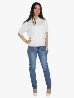 Monte Cervino Polo donna in maglia a maniche corte