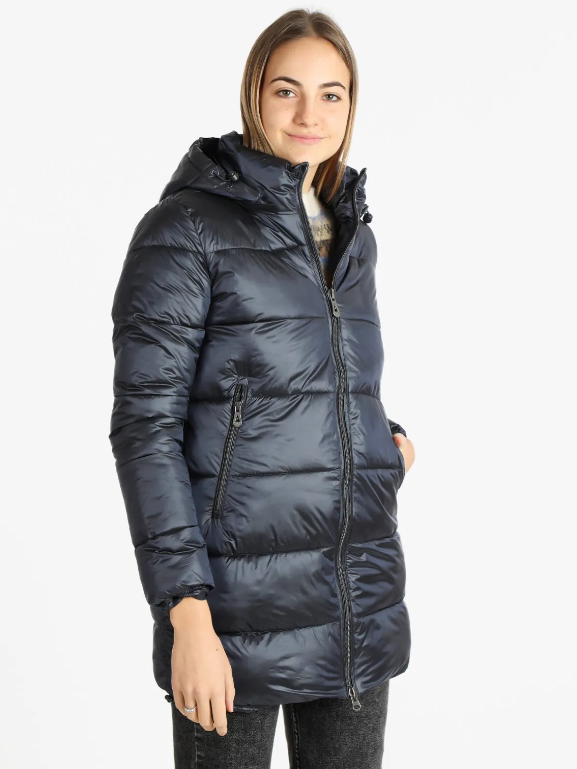 Mont Rose Piumino donna invernale con cappuccio