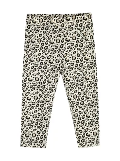 Mouset Completo bambina 2 pezzi con t-shirt e leggings maculati a 3/4