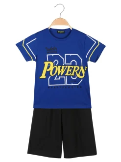 Mouset Completo corto 2 pezzi da ragazzo con t-shirt e bermuda