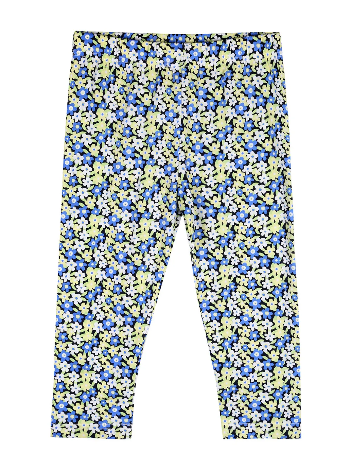 Mouset Completo da bambina con t-shirt e leggings fiorati a 3/4