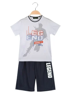 Mouset Completo da bambino 2 pezzi con t-shirt e bermuda
