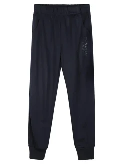 Mouset Completo tuta da bambina 2 pezzi felpa e pantaloni - blu scuro