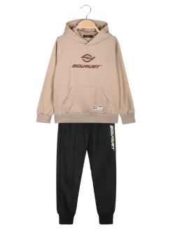 Mouset Completo tuta da ragazzo con cappuccio - khaki