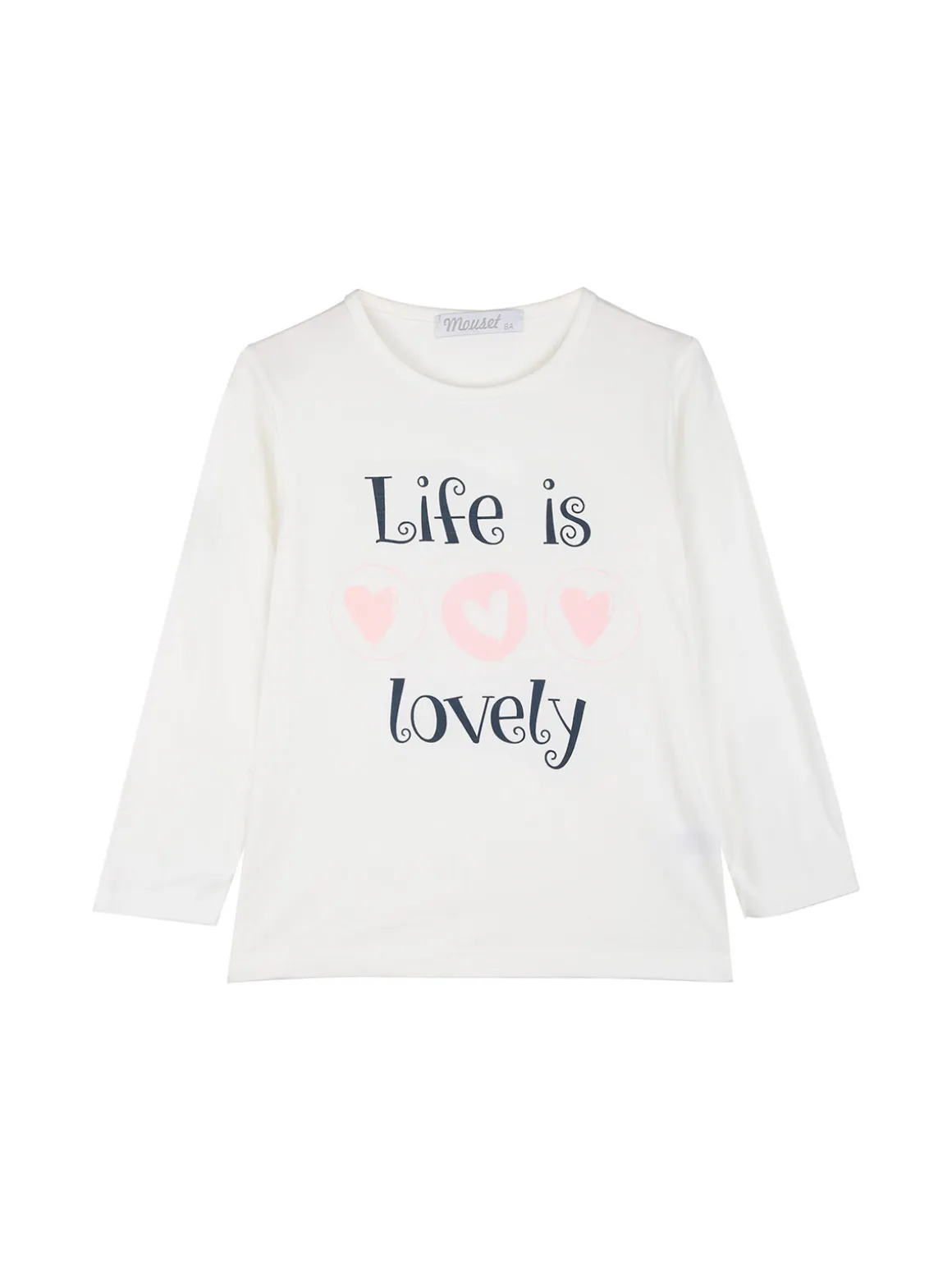 Mouset Completo tuta 3 pezzi da bambina con cappuccio e zip - rosa