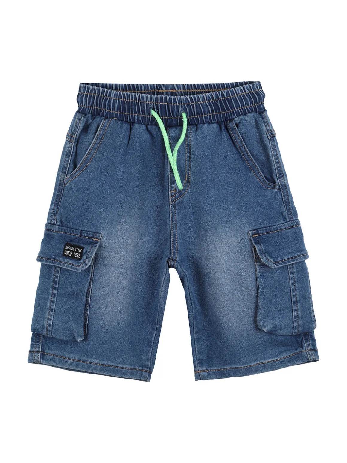Mr Jek Bermuda in jeans da bambino con tasconi