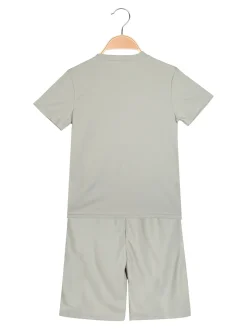 Mr Jek Completo corto da bambino con t-shirt e bermuda - pistacchio