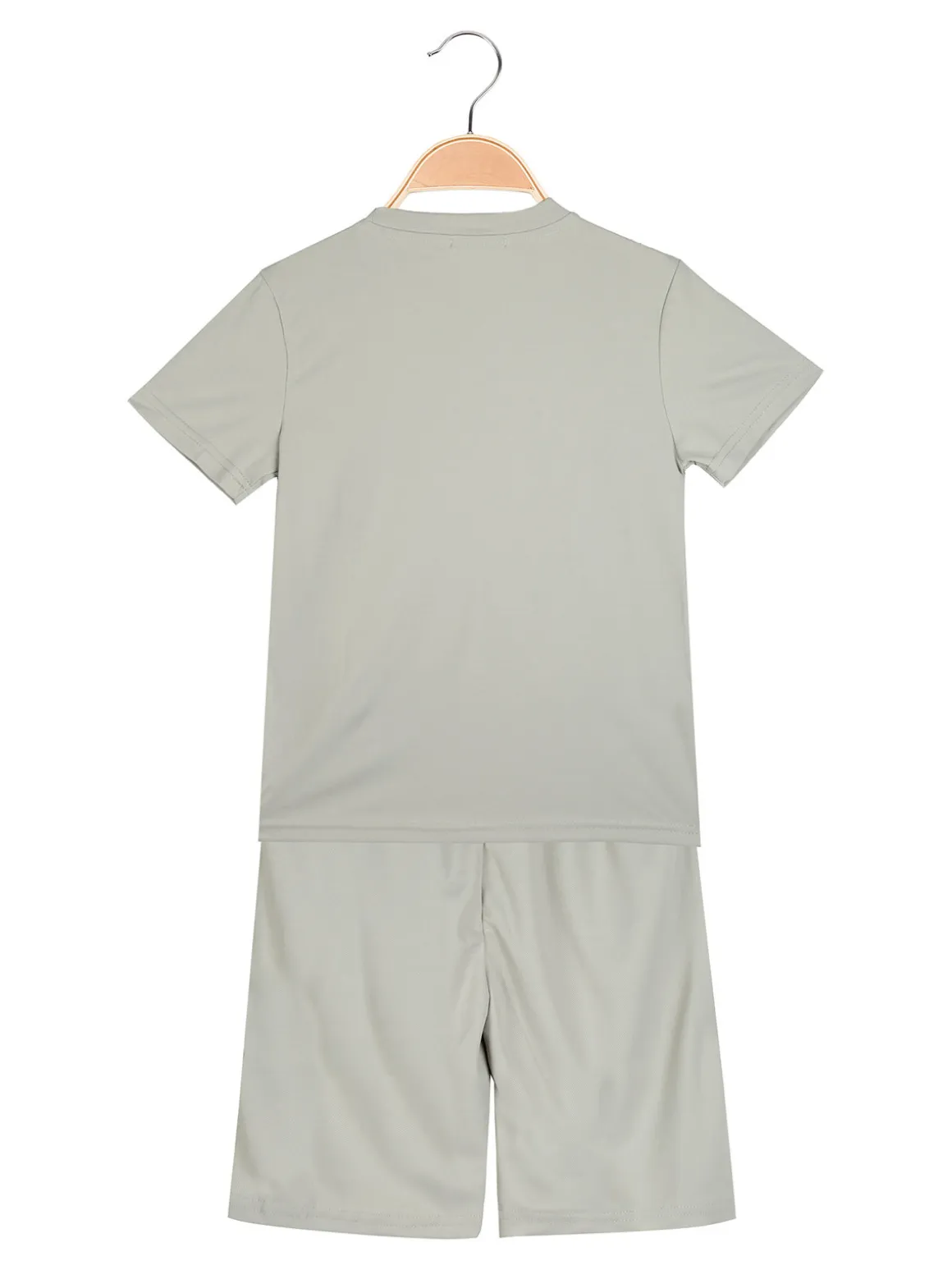 Mr Jek Completo corto da bambino con t-shirt e bermuda - pistacchio
