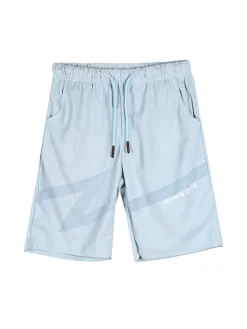 Mr Jek Completo corto da bambino con t-shirt e bermuda - azzurro