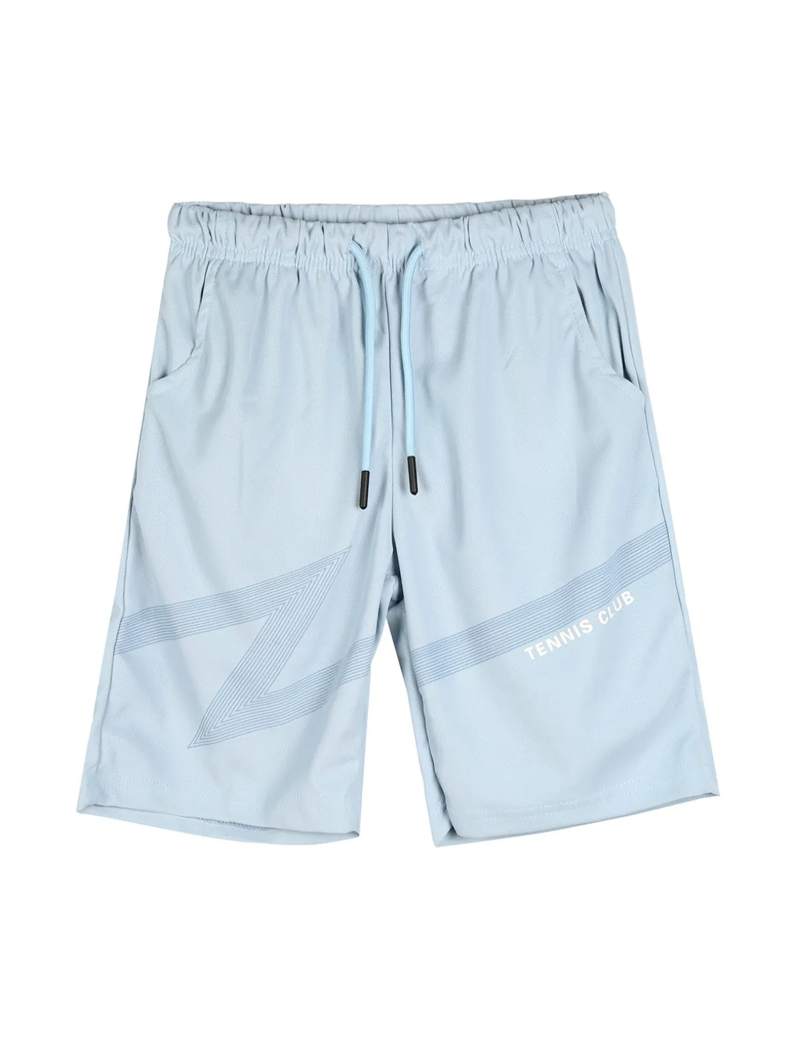 Mr Jek Completo corto da bambino con t-shirt e bermuda - azzurro