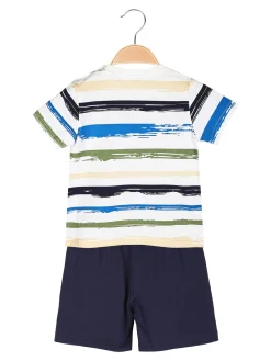 Mr Jek Completo corto da bambino 2 pezzi con t-shirt e bermuda