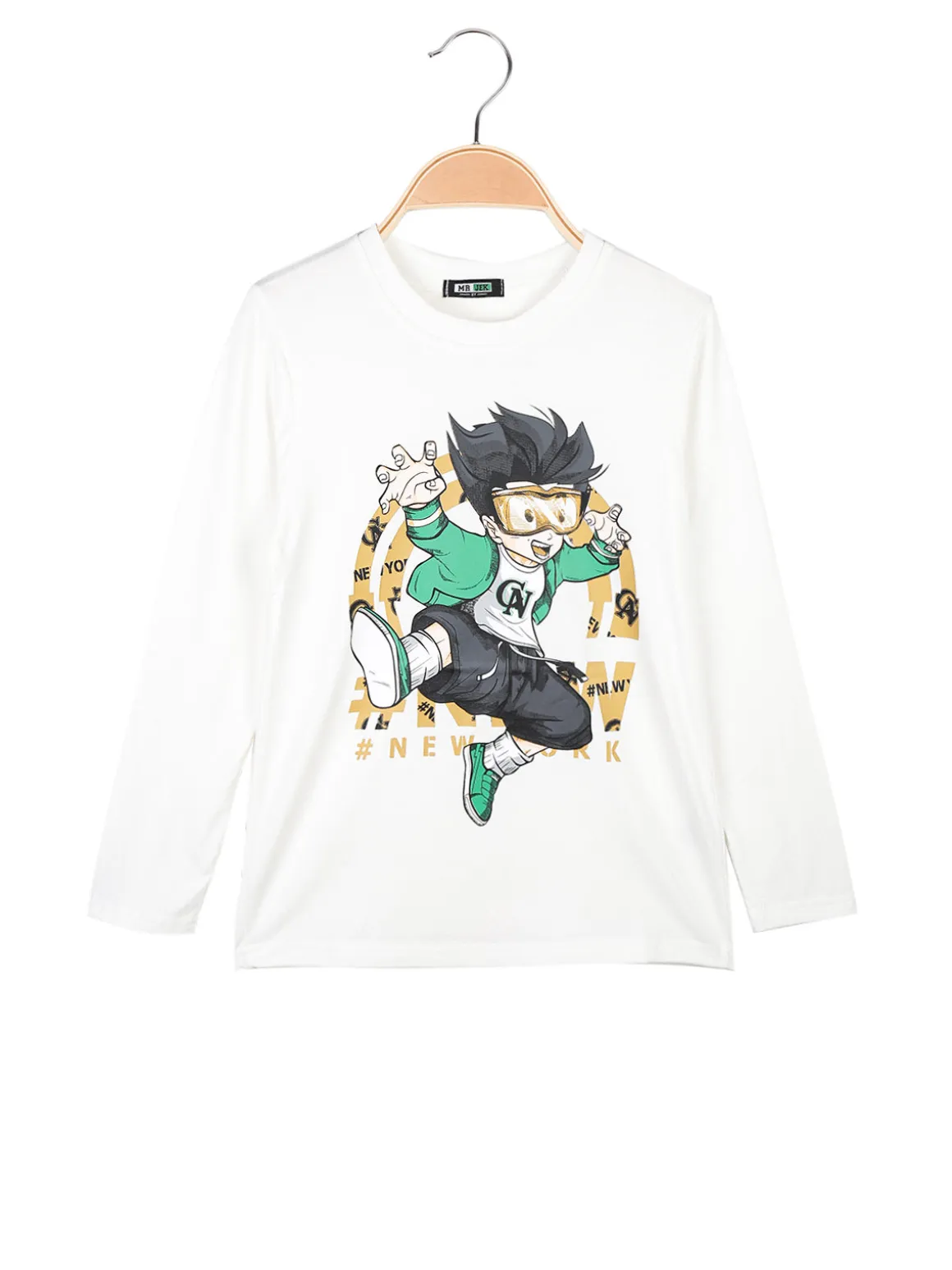Mr Jek Maglia a maniche lunghe da bambino con stampa disegno