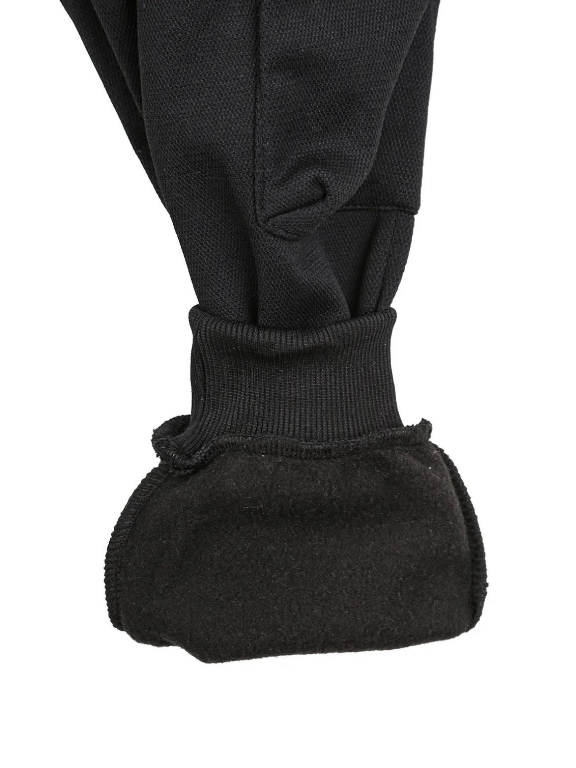 Mr Jek Pantaloni cargo da bambino con coulisse e catena decorativa - nero