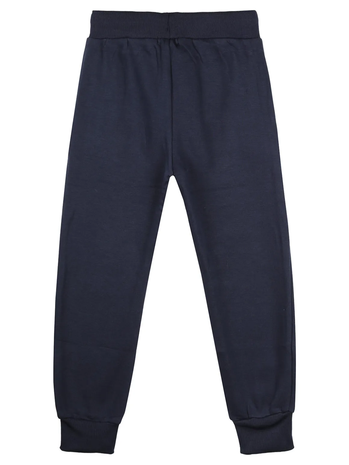 Mr Jek Pantaloni sportivi da bambino con polsini e coulisse - blu