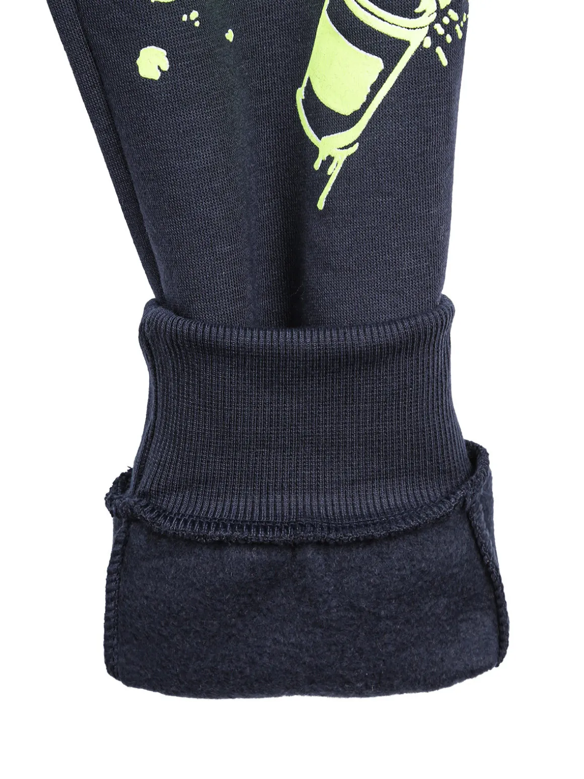 Mr Jek Pantaloni sportivi da bambino con polsini e coulisse - blu