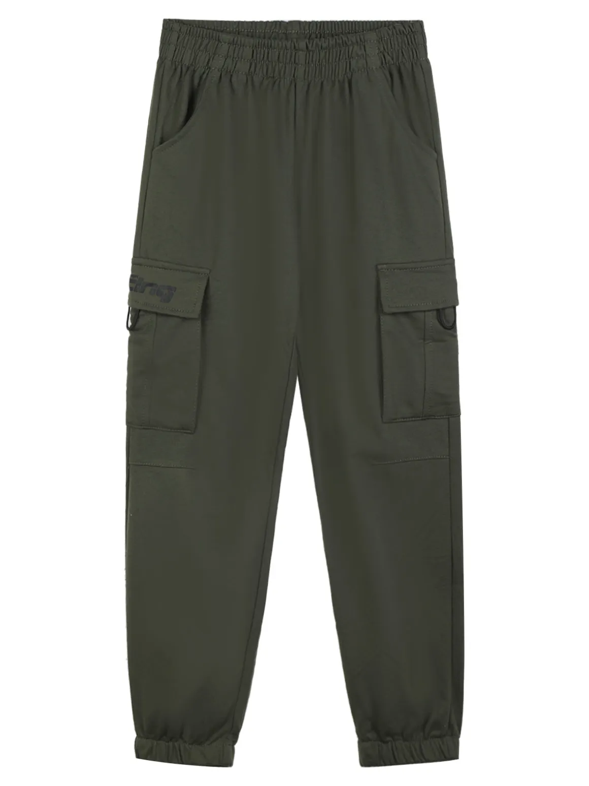 Mr Jek Pantaloni sportivi da bambino con tasconi e polsini