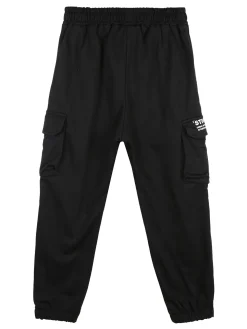 Mr Jek Pantaloni tuta da ragazzo con tasconi laterali