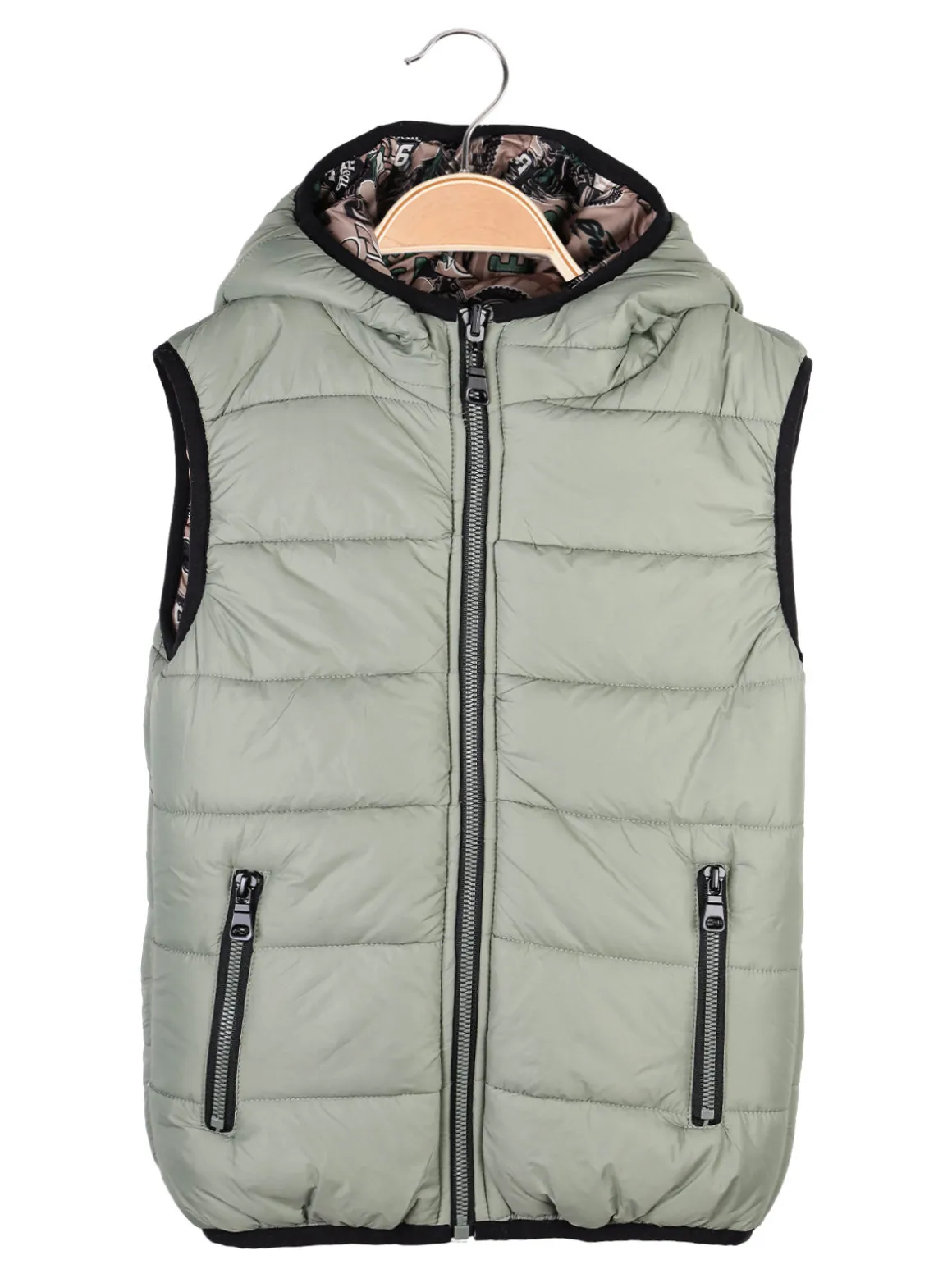 Mr Jek Smanicato da bambino reversibile con cappuccio e zip