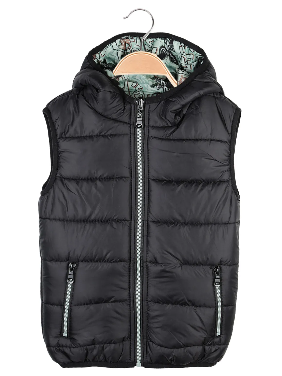Mr Jek Smanicato da bambino reversibile con cappuccio e zip