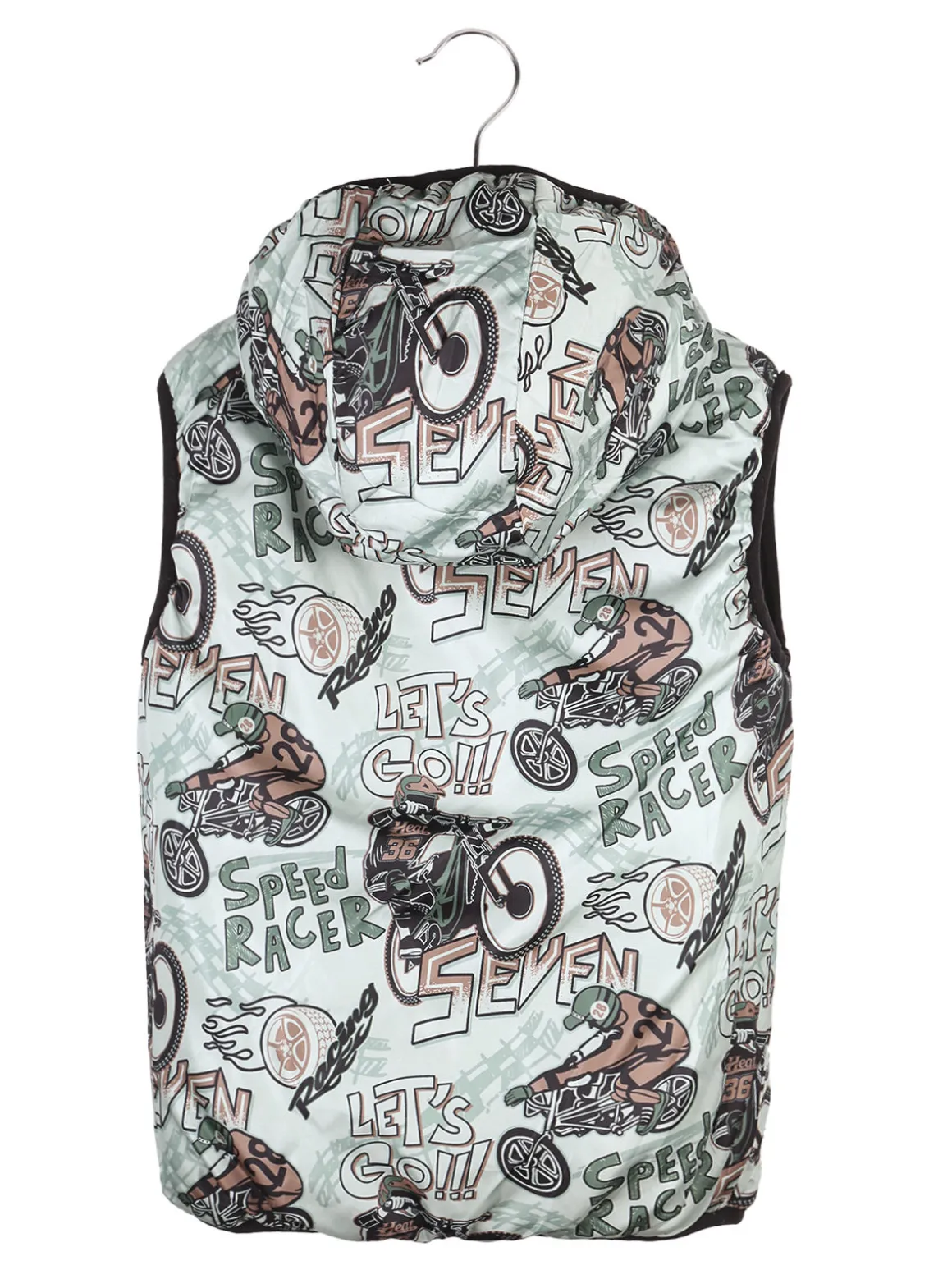 Mr Jek Smanicato da bambino reversibile con cappuccio e zip