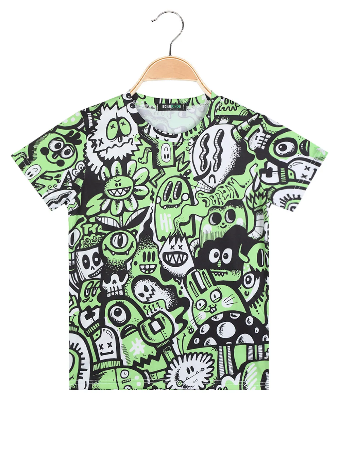 Mr Jek T-shirt con stampa da bambino manica corta