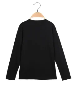 Mr Jek T-shirt da bambino a maniche lunghe con stampa
