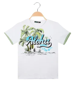 Mr Jek T-shirt da bambino con stampa Hawaii