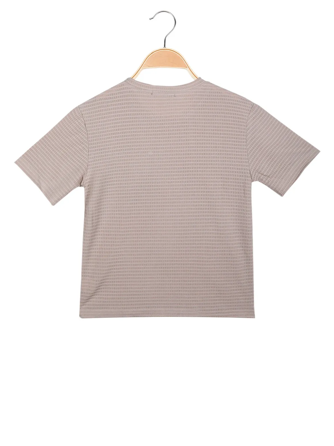 Mr Jek T-shirt da bambino con taschino a rete