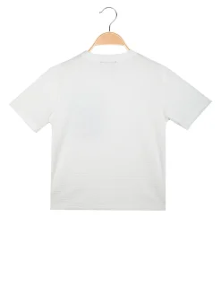 Mr Jek T-shirt da bambino con taschino a rete
