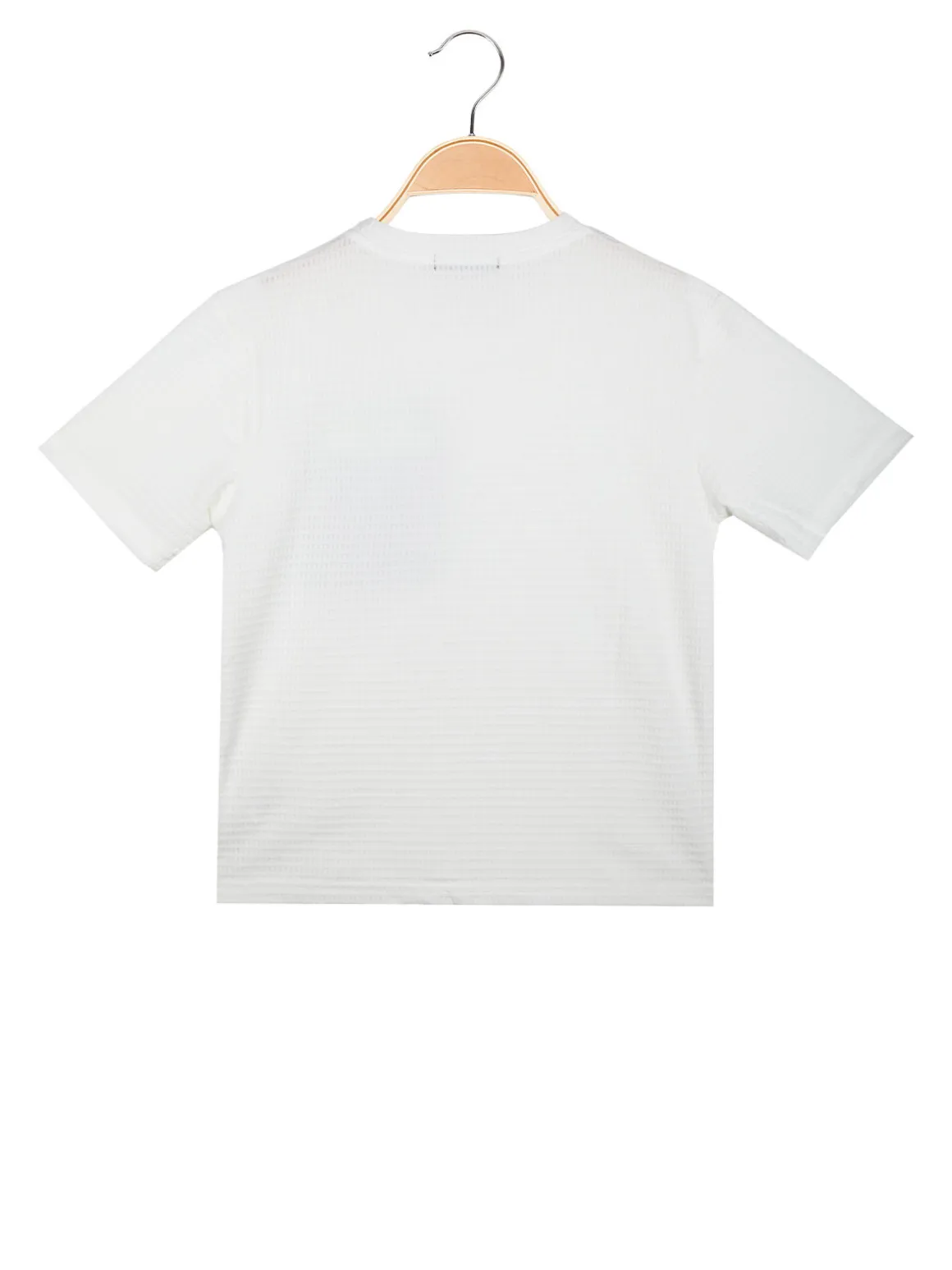 Mr Jek T-shirt da bambino con taschino a rete