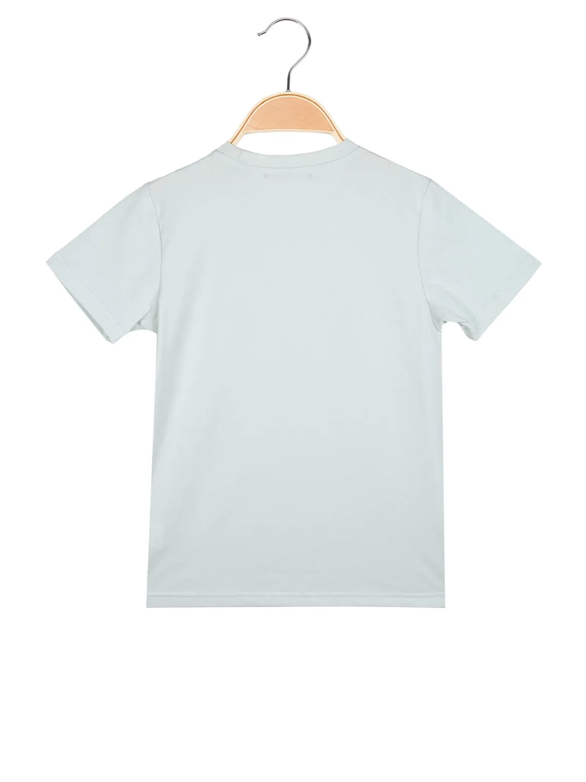 Mr Jek T-shirt da bambino in cotone con stampa - verde chiaro