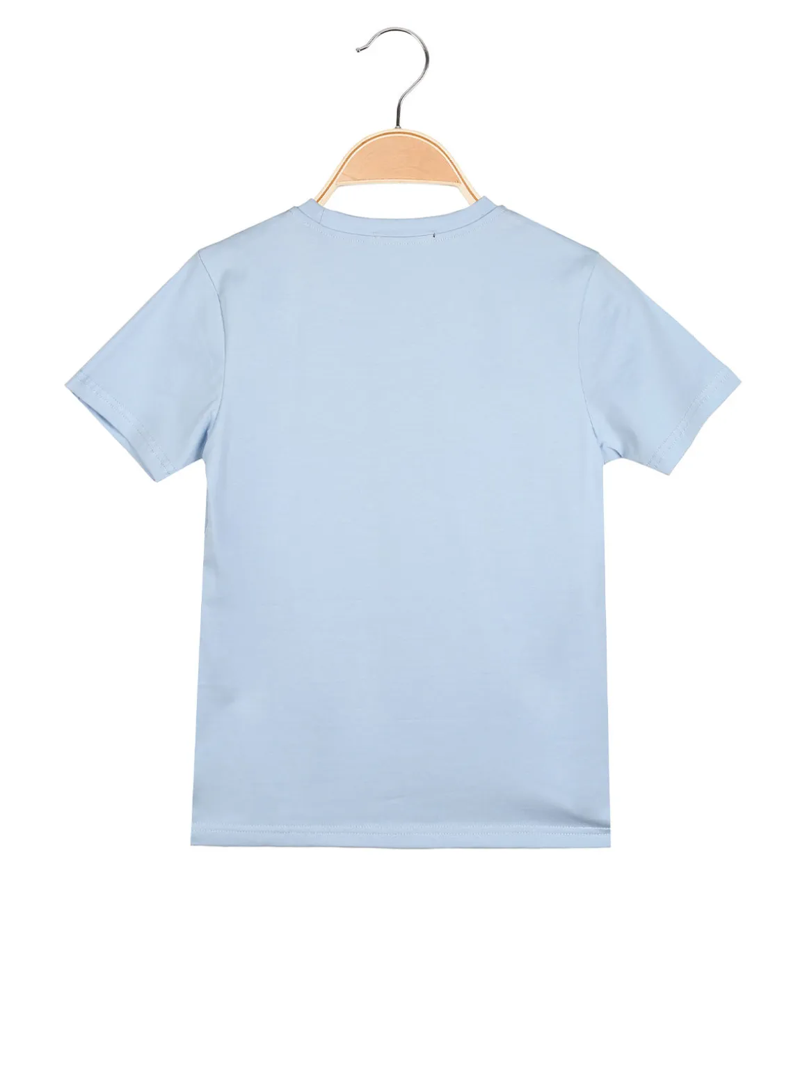 Mr Jek T-shirt da ragazzo in cotone con stampa disegno - azzurro