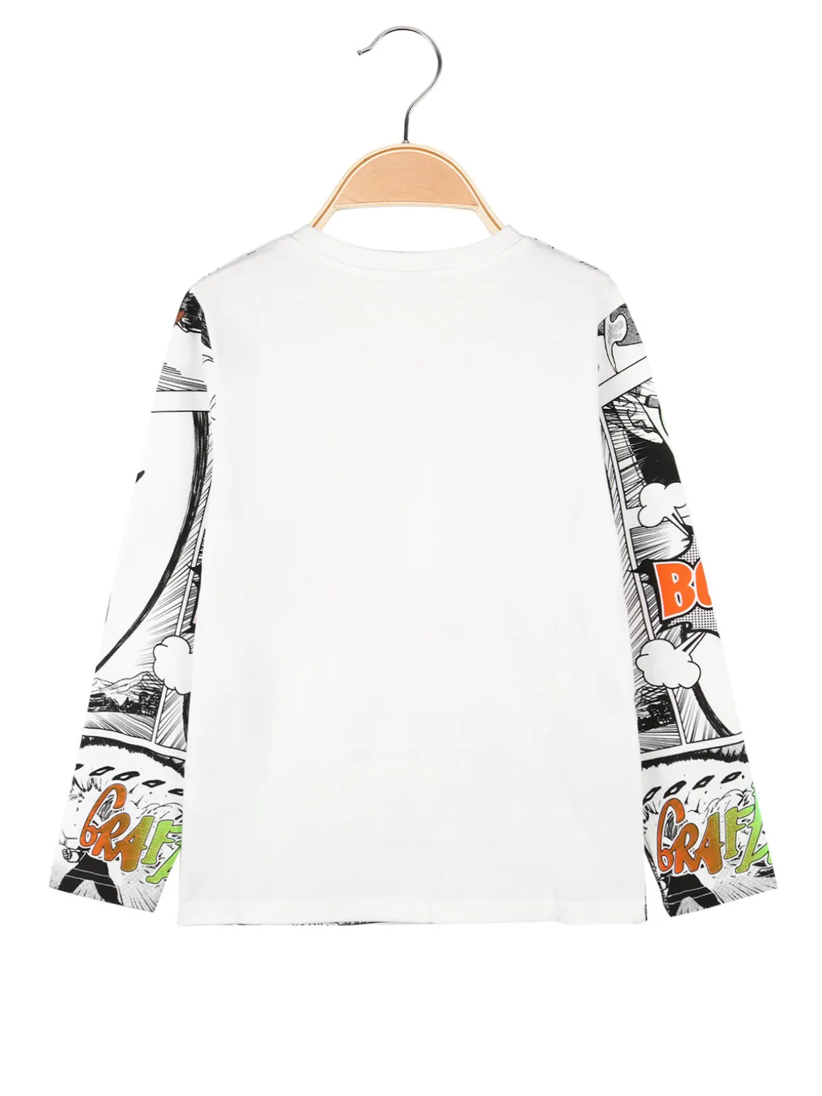 Mr Jek T-shirt manica lunga da bambino felpata