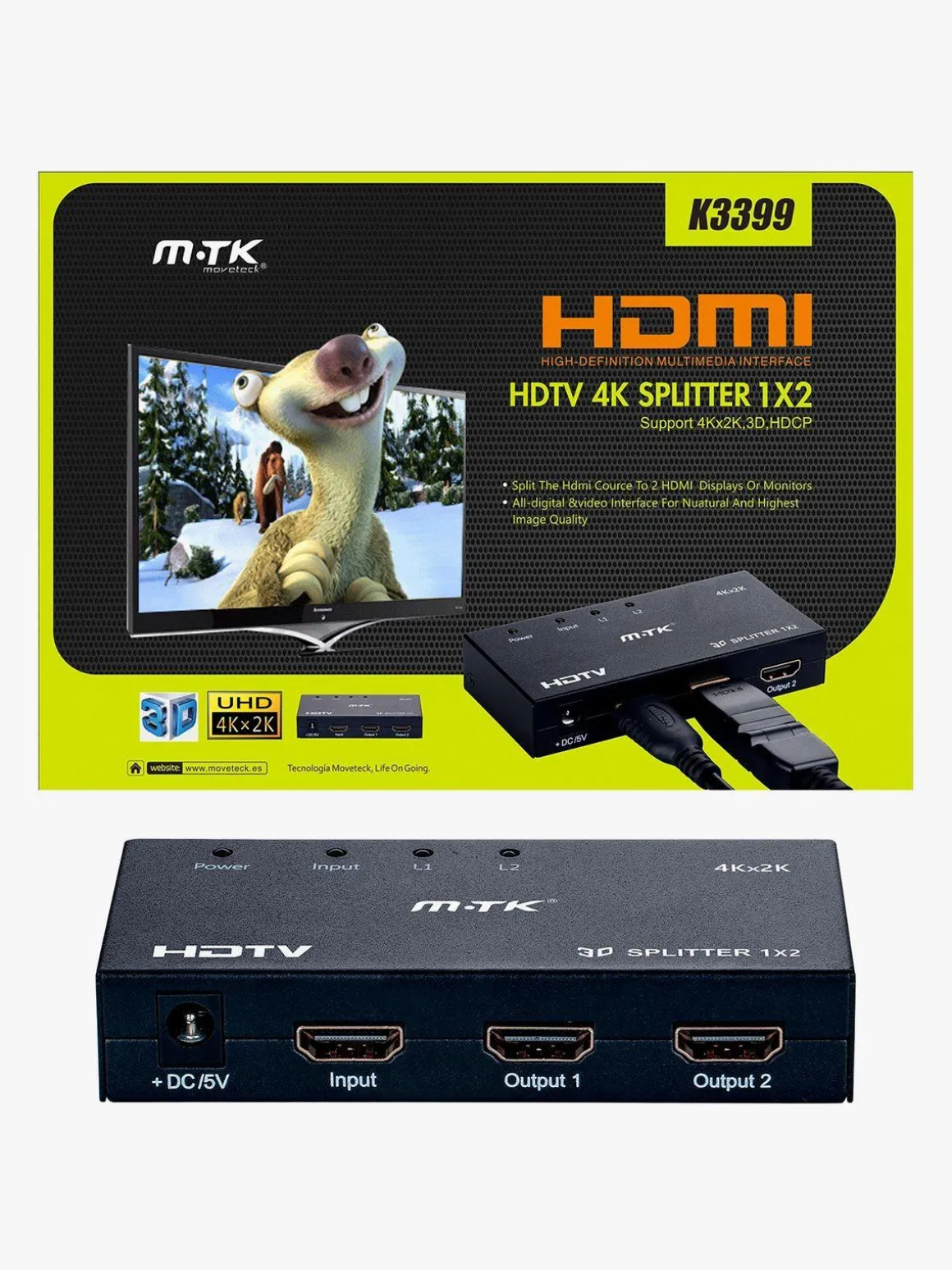 M.Tk Splitter HDTV 4K