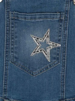 Mua Girl Salopette in jeans con strass