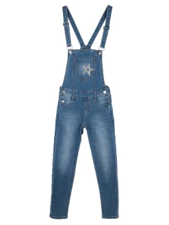 Mua Girl Salopette in jeans con strass