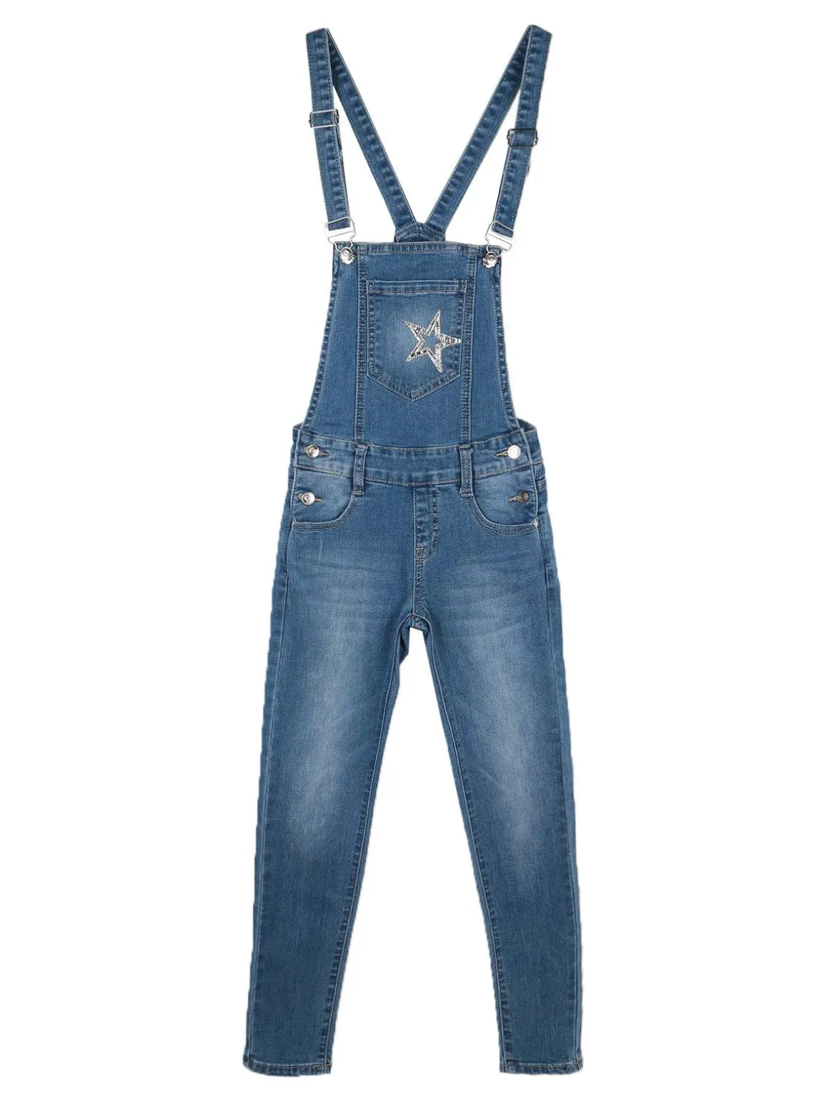 Mua Girl Salopette in jeans con strass