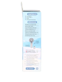 Mulin Ventilatore con supporto per cellulare - blu
