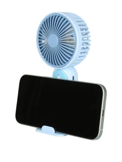 Mulin Ventilatore con supporto per cellulare - blu