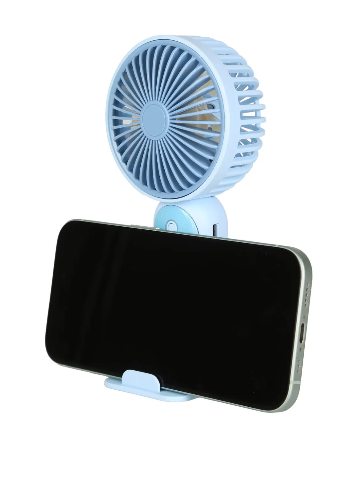 Mulin Ventilatore con supporto per cellulare - blu
