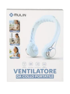 Mulin Ventilatore da collo portatile - rosa
