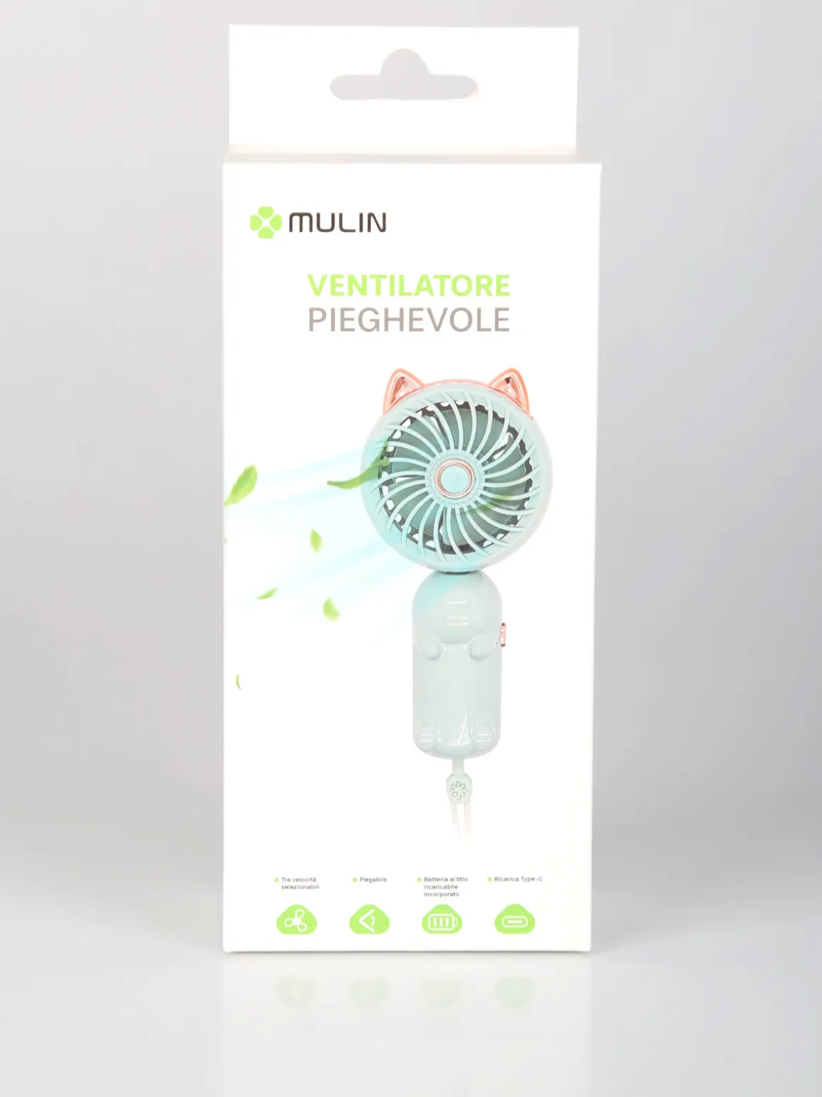 Mulin Ventilatore pieghevole - beige