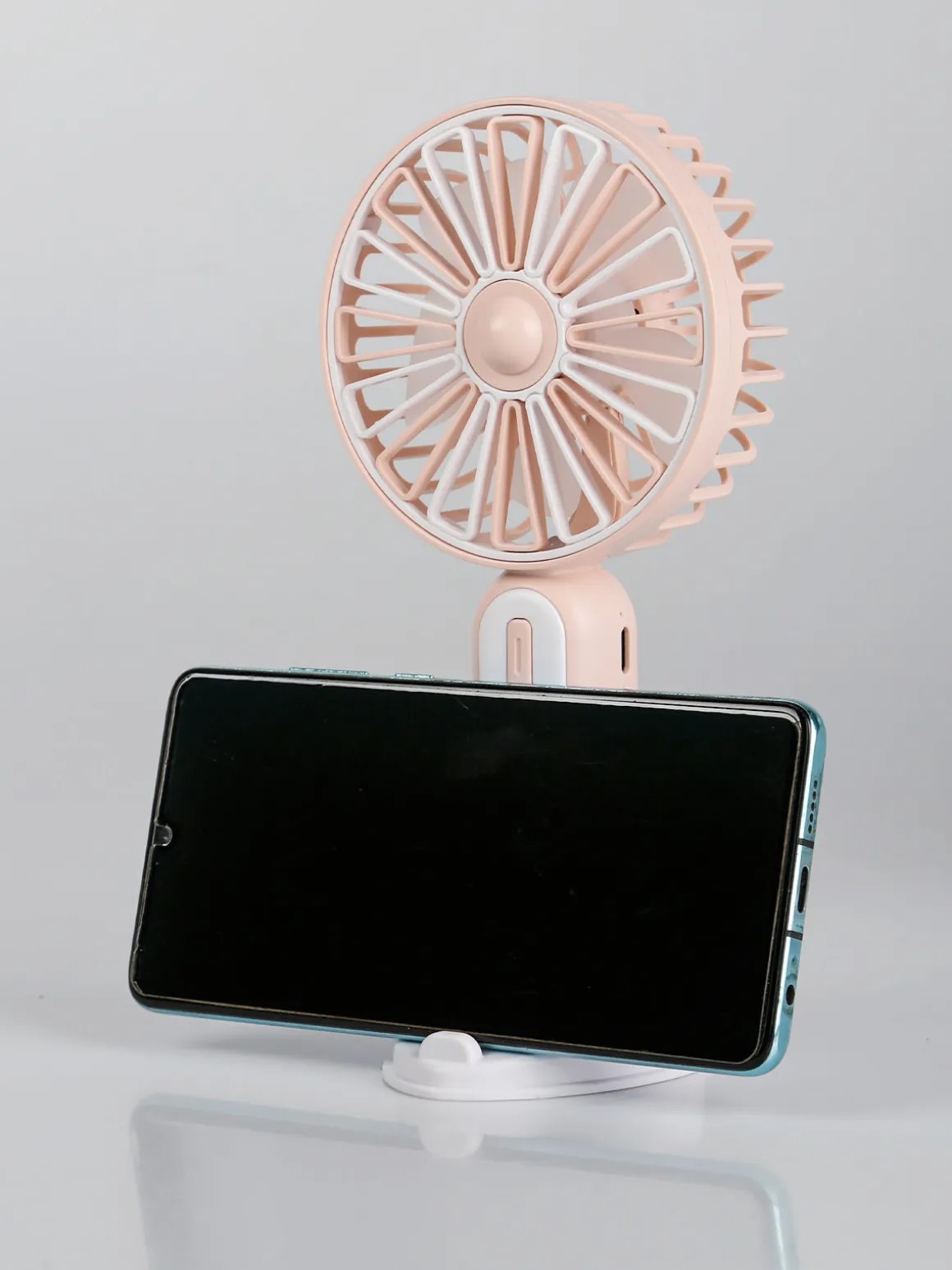 Mulin Ventilatore portatile con supporto per cellulare